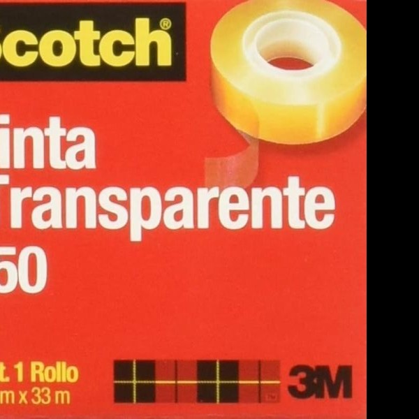 CINTA ADH. 19X33M. TRANSP. SCOTCH 550 3M E12 C48